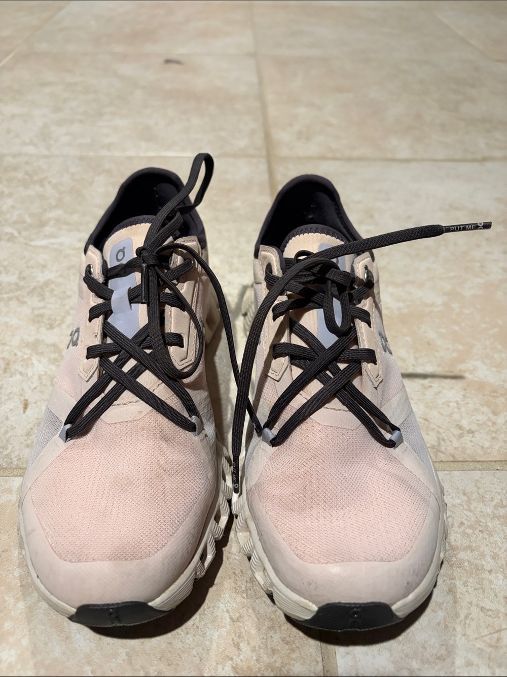 ON CLOUD X 3 AD - Blush & Gray:Heather 37.5